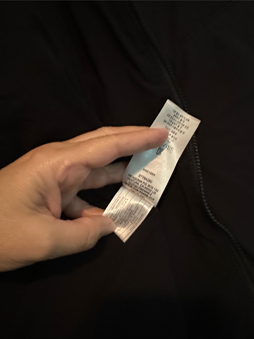 PATAGONIA NANO AIR HOODIE SzL Black Style 84260 - Picture 11 of 12